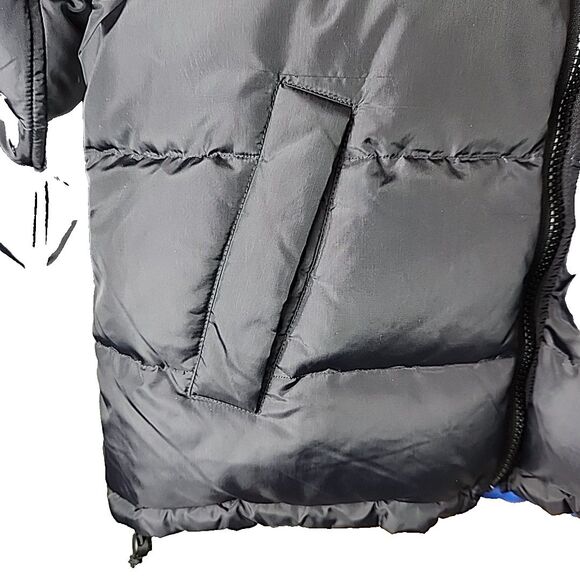 Avalanche Full Zip Puffer Jacket Womens Medium Black Inside Pockets Outdoors - Picture 4 of 10